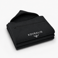 Serviette Kovralis coloris noir